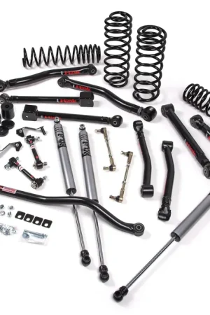 Clearance Fox 4WD Suspension 18-21 Jeep Wrangler JL J-Krawl 3.5in 4Dr w/Fox 3.0 Race Series IBP Shocks HD Rate Coils
