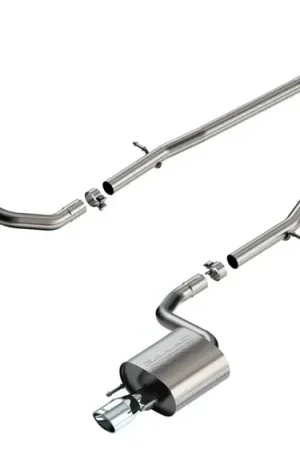 Borla Exhaust 2.25in S Type Cat Back 4.25in Tip - Stainless Steel Tip (IS200 16-17/IS300 18-24) Markdown