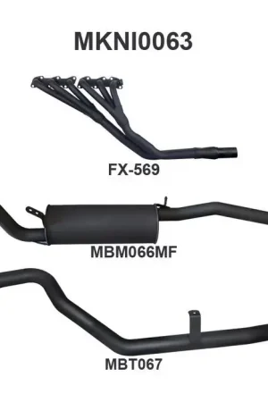 Manta Performance 2.5 Full System with Extractor (Patrol GQ 87-97) Buy Today