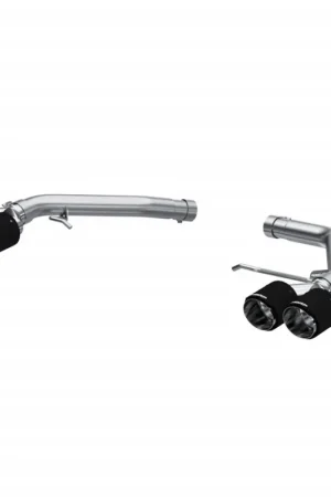 MBRP 2.5" Axle-Back Dual Rear Exit (SQ5 14-17) - T304 Stainless Steel Fast Shipping