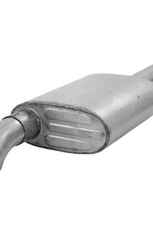 MBRP 2.5" Cat Back Single Off-Road Turn Down (Wrangler 00-06) - Aluminized Steel Price Cut