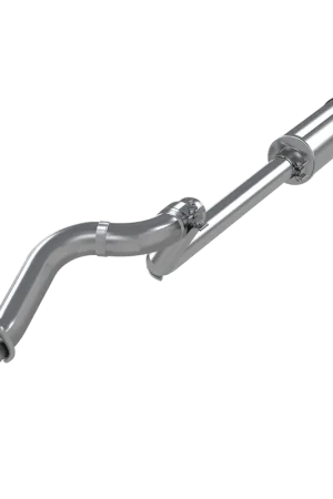 MBRP 2.5" Cat Back Single Rear Exit (Wrangler 18-24) - Aluminized Steel Holiday Sale