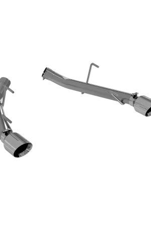MBRP 2.5" Dual Axle Back Muffler Delete (Mustang 05-10) - T304 Stainless Steel Limited Edition