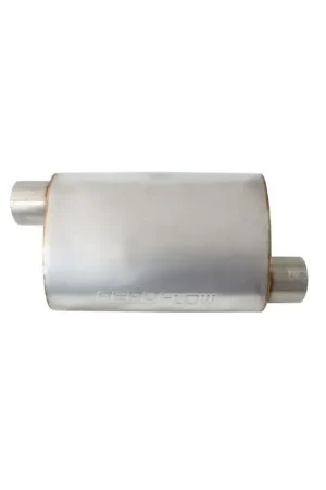 Today Only Aeroflow 2.5" Stainless Steel Offset/Offset Muffler - L 13.75" x W 9.45" x H 5.3"