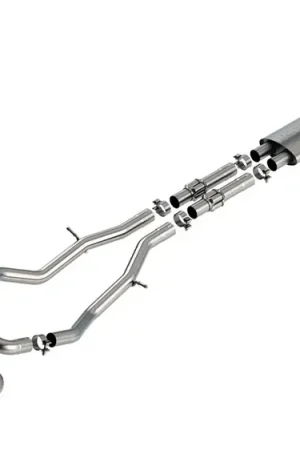 Borla Exhaust 2.5in Atak Cat Back Exhaust 4.5in Tip - Carbon Fiber Black Anodized (Nissan Z 23-24) Modern