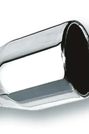 Borla Exhaust 2.5in Inlet 4in Single Round Rolled Edge Outlet x 8in Long Weld On Exhaust Tip Don’t Miss Out