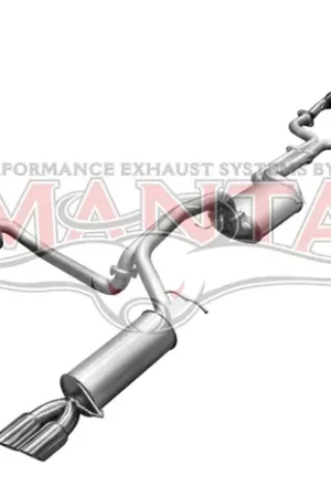 Brand New Manta Performance 2.5in L & R with Extractors Muffler/Muffler (Falcon BA/BF 02-08)