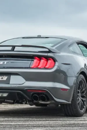 Hot Picks Borla Exhaust 2.5in S-Type Exhaust w/o Valves - Rear Section Only - Black Chrome (Mustang GT 18-23)