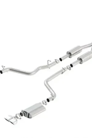 Buy Direct Borla Exhaust 2.5in. Atak CB Exhaust - Dual Split Rear Exit (Challenger 09-14)