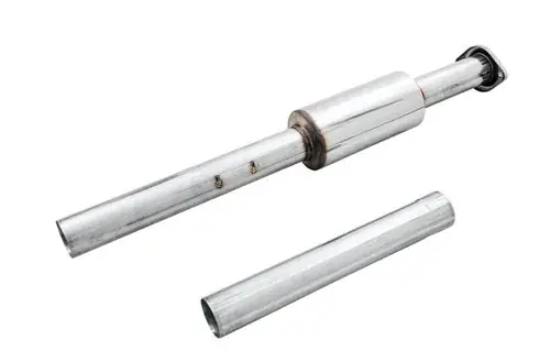 Money Back Guarantee AWE Tuning 2015+ Ford F-150 Resonated Performance Mid Pipe