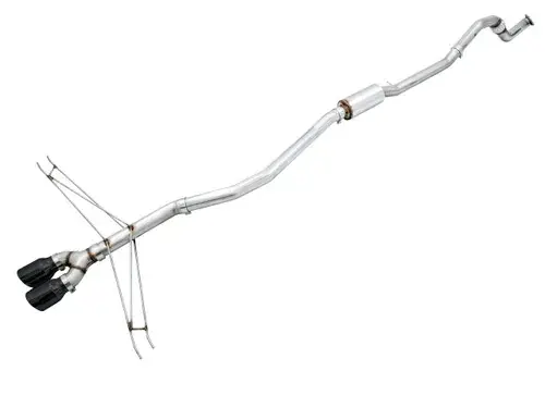 Best Choice AWE Tuning 2016+ Honda Civic Si Track Edition Exhaust w/Front Pipe & Dual Diamond Black Tips