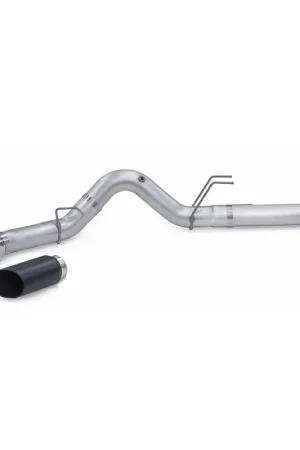 New Release Banks Power 2017 Ford 6.7L 5in Monster Exhaust System - Single Exhaust w/ Chrome Tip