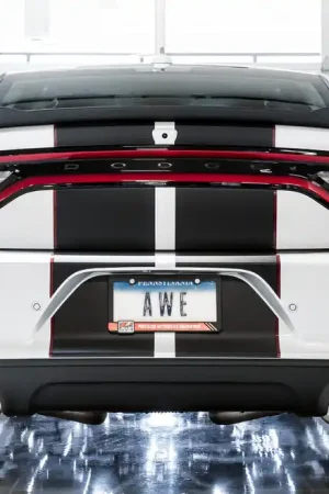 AWE Tuning 2017+ Dodge Charger 5.7L Track Edition Exhaust - Chrome Silver Tips Limited Edition