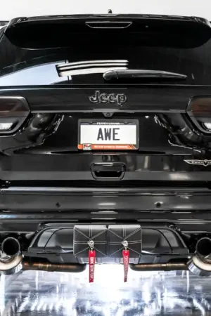 AWE Tuning 2020 Jeep Grand Cherokee SRT/Trackhawk Track Edition Exhaust - Use w/Stock Tips New Arrival