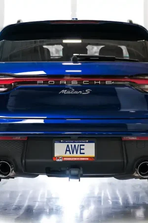 AWE Tuning 2022+ Porsche Macan 2.9TT Touring Edition Catback Exhaust w/ Chrome Silver Tips Popular
