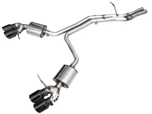 Mega Sale AWE Tuning 2022+ Porsche Macan 2.9TT Touring Edition Catback Exhaust w/ Diamond Black Tips