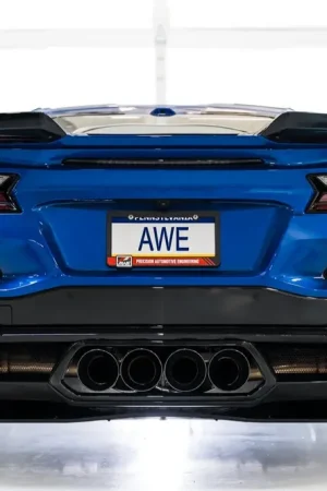 Free Delivery AWE Tuning 2023 C8 Corvette Z06 SwitchPath Cat-Back Exhaust - Diamond Black Tips