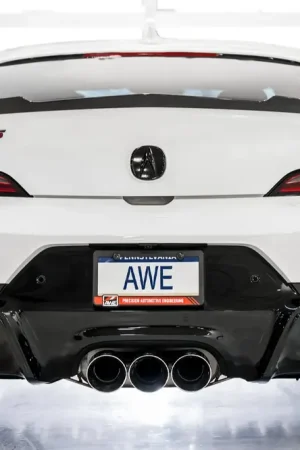 AWE Tuning 2024 Acura Integra Type S DE5 FWD Track Edition Exhaust w/ Triple Chrome Silver Tips Certified