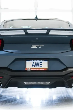 AWE Tuning 2024 Ford Mustang GT Fastback S650 RWD Track Edition Catback Exhaust w/ Quad Chrome Silver Tips Last Chance