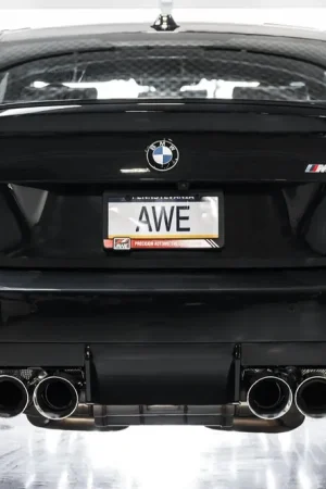 AWE Tuning 23-24 BMW G87 M2 Track Edition Exhaust - Chrome Silver Tips Instant Buy