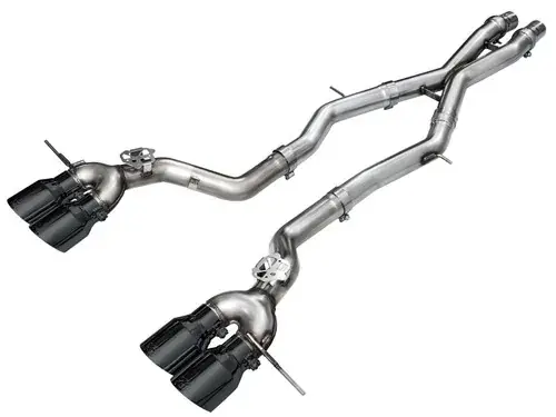 AWE Tuning 23-24 BMW G87 M2 Track Edition Exhaust - Diamond Black Tips Limited Edition