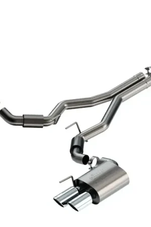 Borla Exhaust 3 in Atak Cat-Back Non-Active Exhaust- Chrome Quad Tip (Mustang GT 24) Fresh Stock