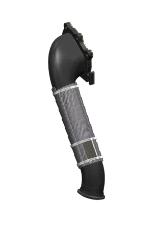 Place Order MBRP 3" Turbo Down Pipe Installer Series (Duramax 01-04) - Black-Coated Aluminized Steel