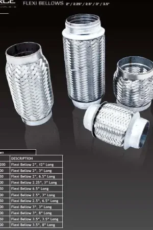 XForce 3.5in/8in Long Flexi Bellow Grab Now