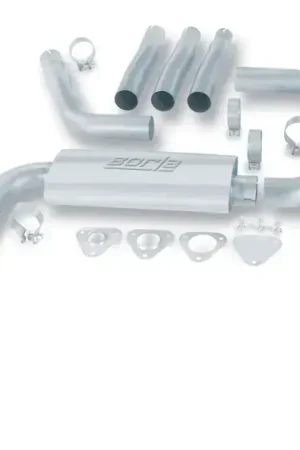 Borla Exhaust 3in Adj Stainless Steel Cat-Back Exhaust w/Adapters (Camaro 84-92/Trans Am 84-92) Trusted Brand