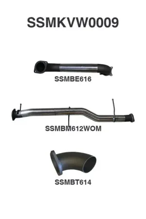 Manta Performance 3in DPF Back Dump At Diff (Amarok V6 12+) Buy Direct