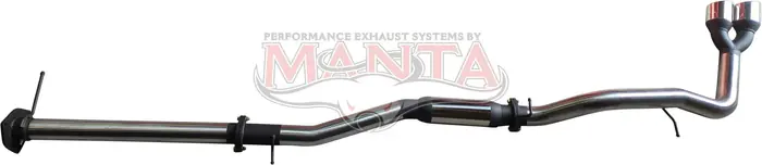 Hot Picks Manta Performance 3in DPF Back with Hotdog - Dual Tip Side Exit (Ranger T6.2 11+)