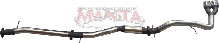 Direct From Factory Manta Performance 3in DPF Back with Hotdog - Dual Tip Side Exit (Ranger T6.2 11+)