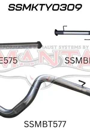 Manta Performance 3in No Cat & No Rear Muffler (Prado KDJ120/150 02+) Editor’s Pick