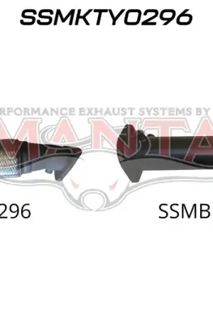 Premium Manta Performance 3in No Cat DPF Replacement (Landcruiser VDJ76/78/79 07+)
