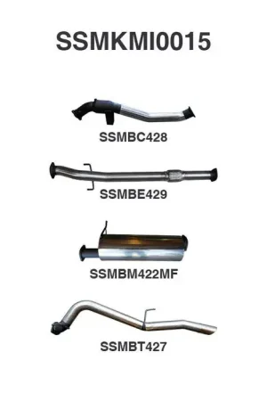 Wholesale Manta Performance 3in Turbo Back with Cat Muffler (Triton MQ 15-18)