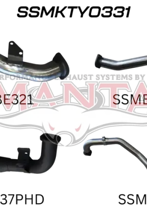 Shop Now Manta Performance 3in Turbo Back with Hotdog (Landcruiser HZJ105 90-00)