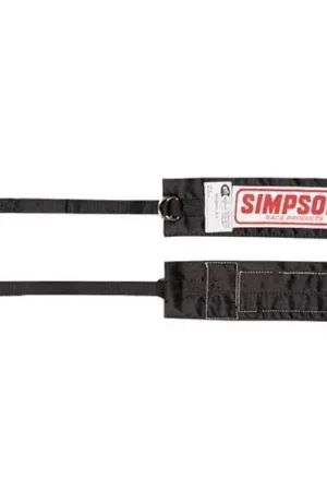 Bulk Order Simpson Racing Arm Restraints - Black - Y Straps