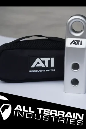 Get Yours All Terrain Industries ATI Alloy Recovery Hitch - Silver