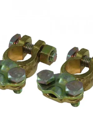 Must Have Proflow Battery Terminals Top-Mount Brass Pair