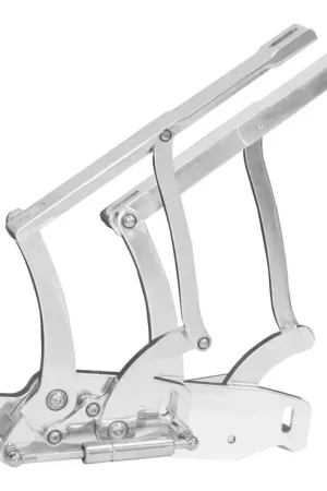Secure Checkout Proflow Bonnet Hinge Kit Billet Aluminium For Ford Mustang 64-66 Polished