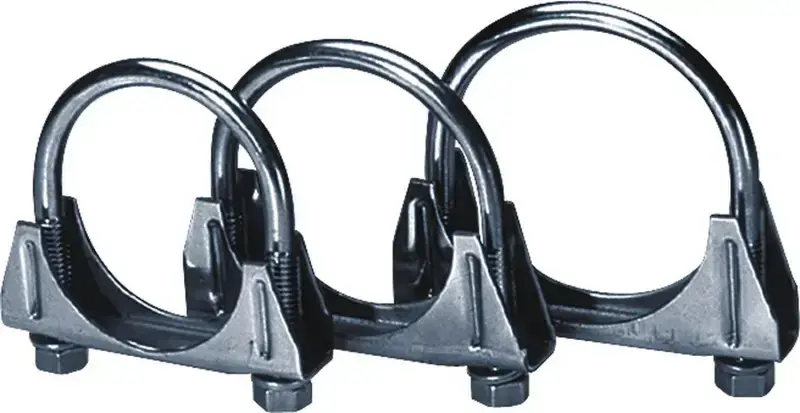 Borla Exhaust Borla 2.75in T-304 Stainless Steel U-Bolt/ Saddle Clamp Same Day Shipping