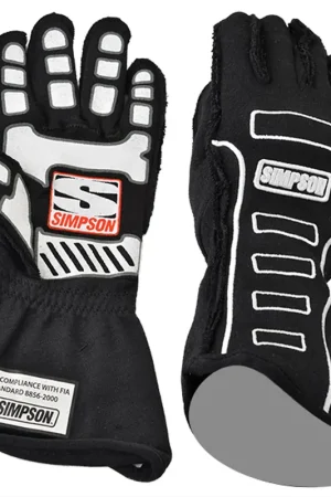 Latest Simpson Racing Competitor Gloves - Medium