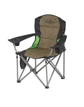 Direct From Factory Ironman 4x4 Deluxe Soft Arm Camp Chair - 150kg Rated