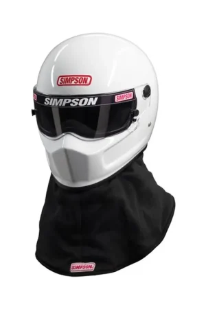 Simpson Racing Drag Bandit Racing Helmet - X-Large - White Warranty Included