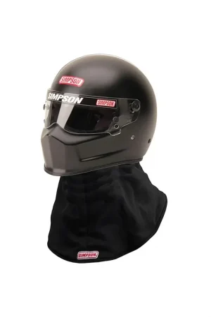 Simpson Racing Drag Bandit Racing Helmet - XX-Large - Matte Black Cheap