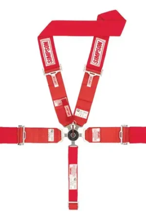 Final Sale Simpson Racing Drag Camlock Harness - Platinum