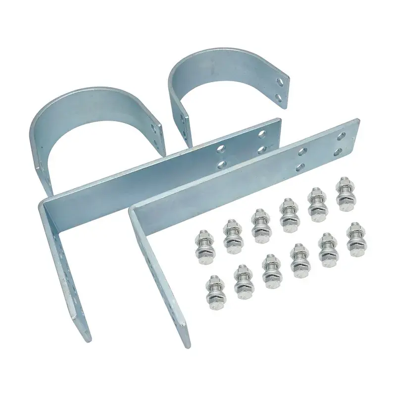 Modern Proflow Driveshaft Safety Loop Kit Tailshaft Bolt-On Steel Black Plated Universal