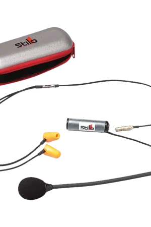 No Minimum Order Stilo earbuds - European connector Jack w/ boom mic