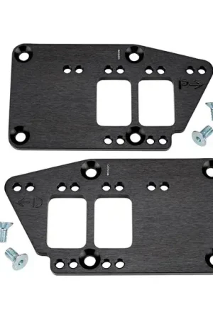 Proflow Engine Adapter Mount Motor Kit Aluminium Black GM LT Gen V to Chev V8 Engine Swap Application Bolt-On Attachment Style Time-Limited