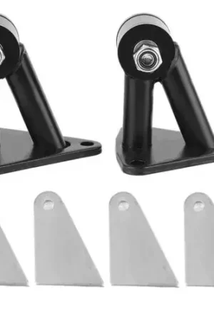 Proflow Engine Motor Mount Kit Weldin Chev V8 Black Universal Engine Swap Application Pair Big Sale